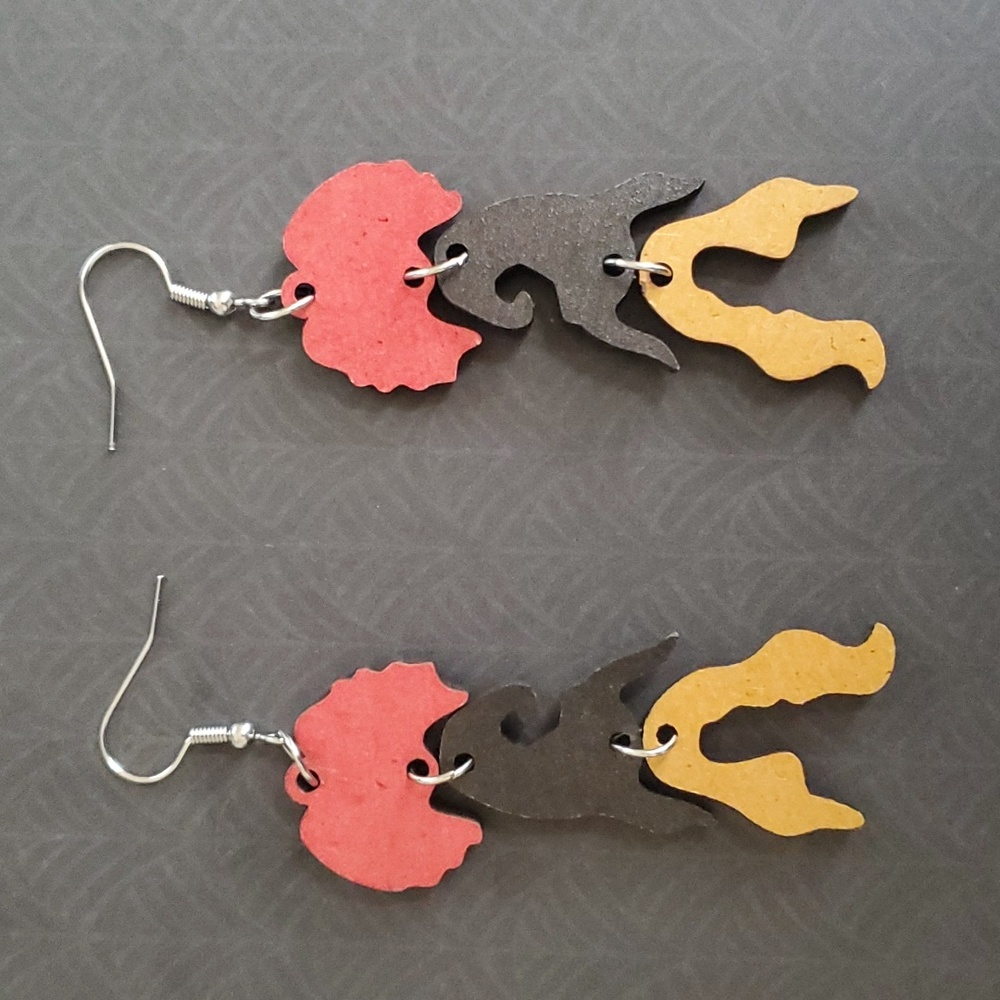 NEW Hocus Pocus Sanderson Sister Dangle Earrings - Picture 6 of 7